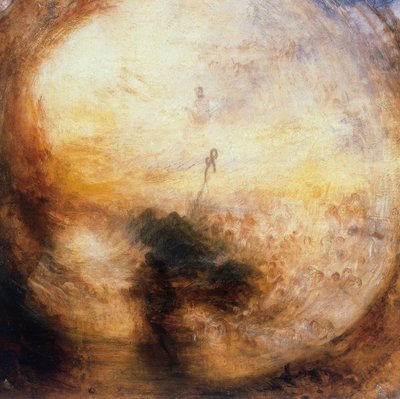 光と色（ゲーテの色理論）-罪の翌朝 作： Joseph Mallord William Turner